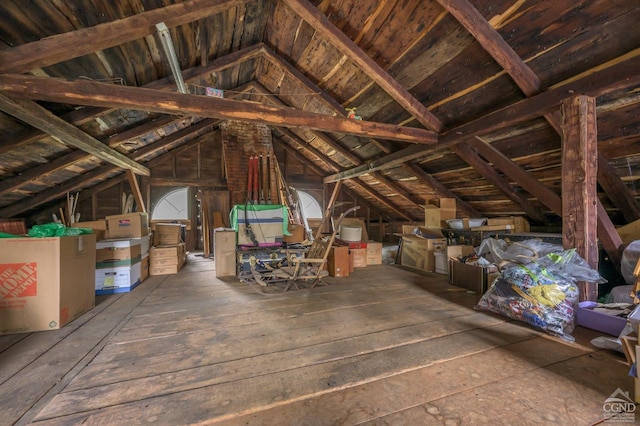 1606 Bulls Head Rd, Stanfordville, NY 12581 - view of unfinished attic
