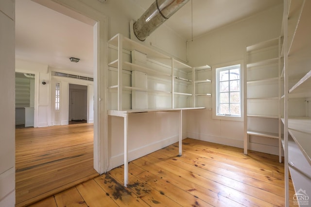 1606 Bulls Head Rd, Stanfordville, NY 12581 - spacious closet with hardwood / wood-style flooring