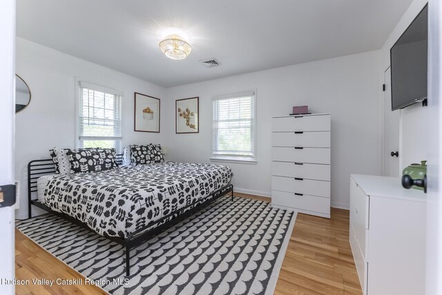 331 Joys Ln, Hurley, NY 12443 - bedroom featuring light wood-type flooring and multiple windows