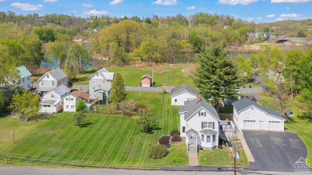 470 W Main St, Catskill, NY 12414 - aerial view of residential area