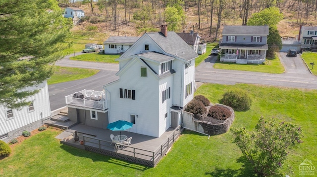 470 W Main St, Catskill, NY 12414 - view from above of property