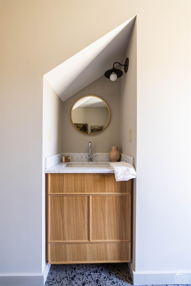 998 Willow Brook Rd, Milan, NY 12514 - bathroom featuring vanity and baseboards