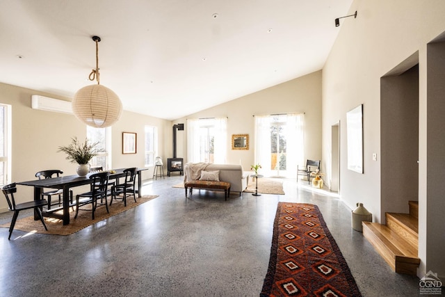 998 Willow Brook Rd, Milan, NY 12514 - building lobby with vaulted ceiling and stairs