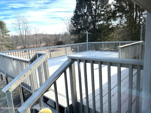 view of deck