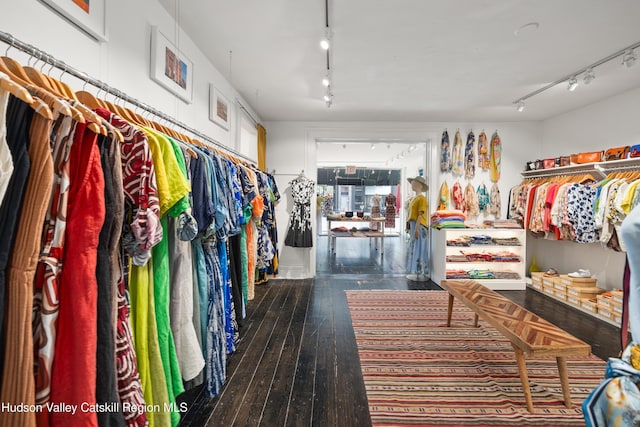 356 Warren St, Hudson, NY 12534 - spacious closet featuring hardwood / wood-style floors