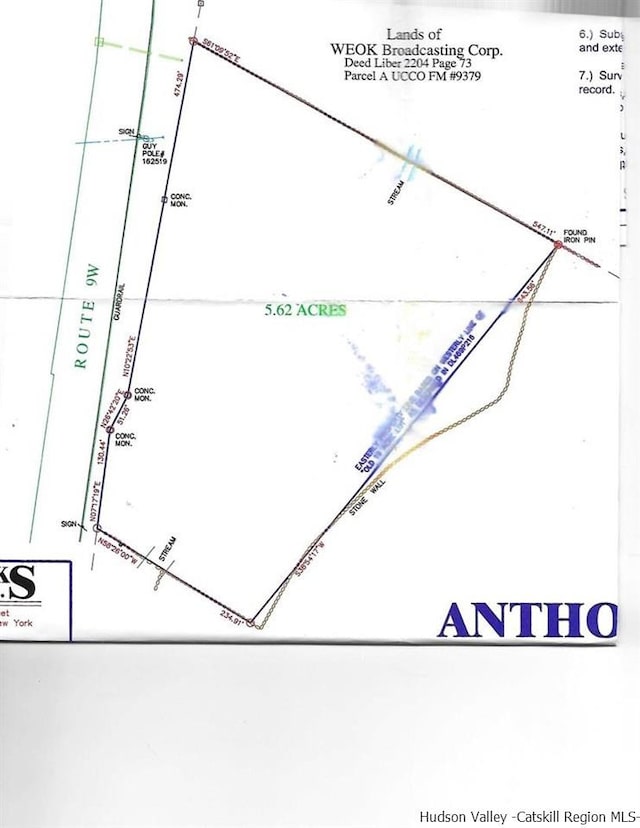 TBD Route 9w, Highland NY, 12528 land for sale