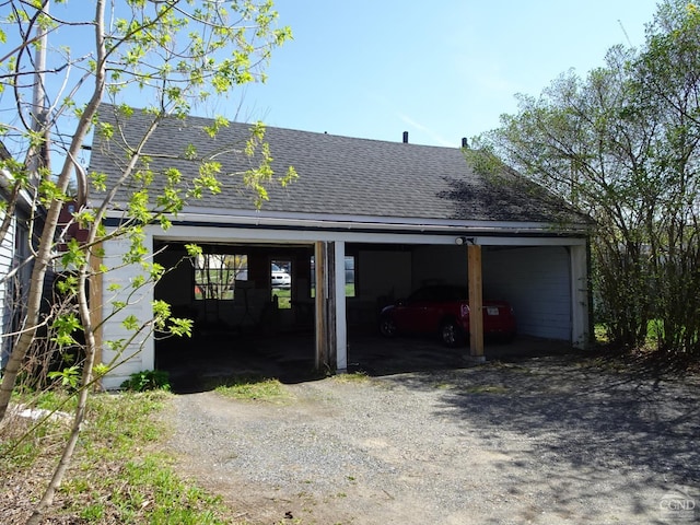 32-34 8th St, Hudson, NY 12534 - view of car parking with a carport
