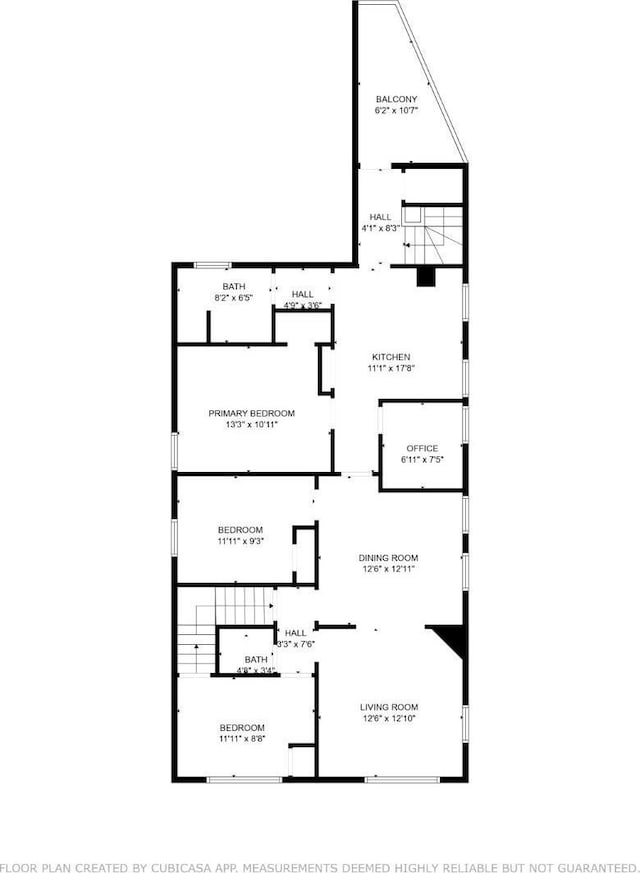 32-34 8th St, Hudson, NY 12534 - room layout