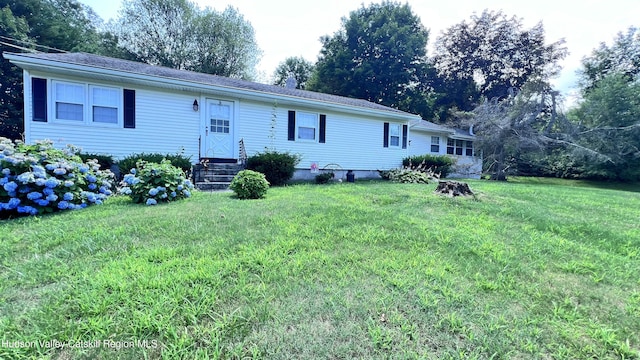 252 Rte 199, Red Hook, NY 12571 - view of front of home featuring a front lawn and entry steps