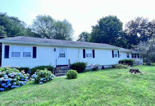 252 Rte 199, Red Hook, NY 12571 - view of front of property with a front yard