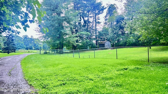 252 Rte 199, Red Hook, NY 12571 - view of yard with a storage unit