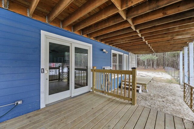52 Bowman Rd, Chatham, NY 12037 - view of deck