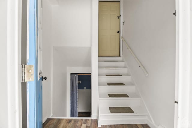 52 Bowman Rd, Chatham, NY 12037 - staircase with wood finished floors