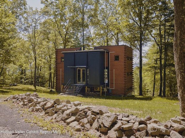 39 Hornbeck Ln, Accord, NY 12404 - view of outbuilding featuring french doors