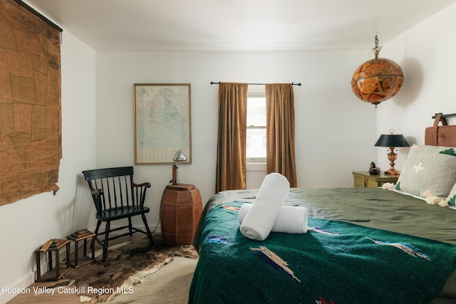 394 Macmore Rd, Roxbury, NY 12474 - bedroom featuring baseboards