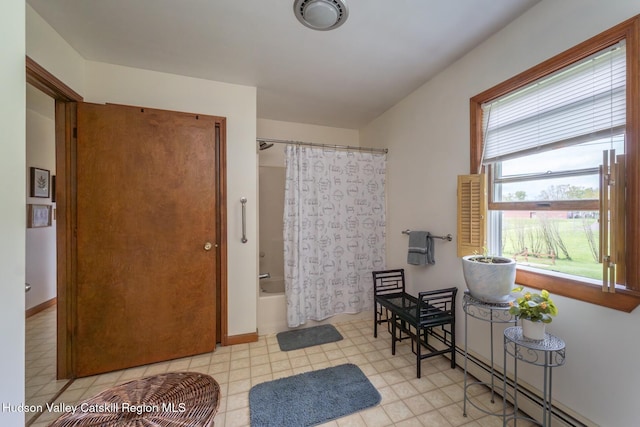 16 Fording Place Rd, Lake Katrine, NY 12449 - sitting room featuring a baseboard heating unit