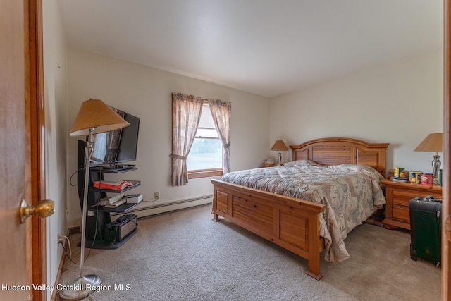 16 Fording Place Rd, Lake Katrine, NY 12449 - carpeted bedroom featuring baseboard heating