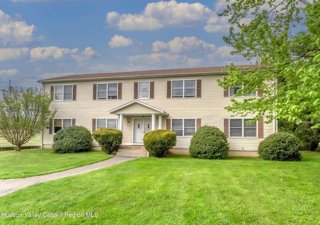 16 Fording Place Rd, Lake Katrine, NY 12449 - colonial house featuring a front lawn