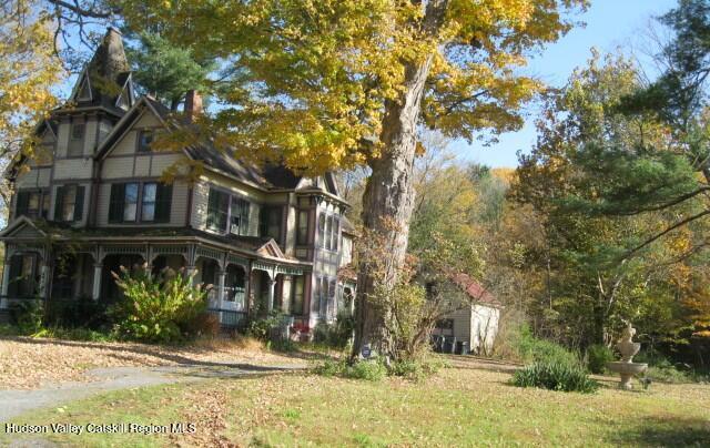 1896 County Rte 9, Chatham, NY 12037 - view of side of property featuring a chimney