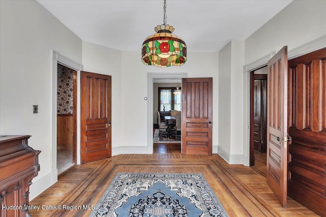 4930 State Route 81, Greenville, NY 12083 - foyer entrance with baseboards and light wood-style floors