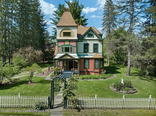 4930 State Route 81, Greenville, NY 12083 - victorian home with covered porch