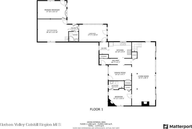 340 Lower Cady Rd, Old Chatham, NY 12136 - view of property floor plan