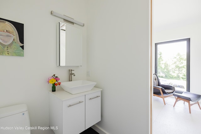 1114 County Route 3, Ancram, NY 12502 - half bath with vanity and toilet