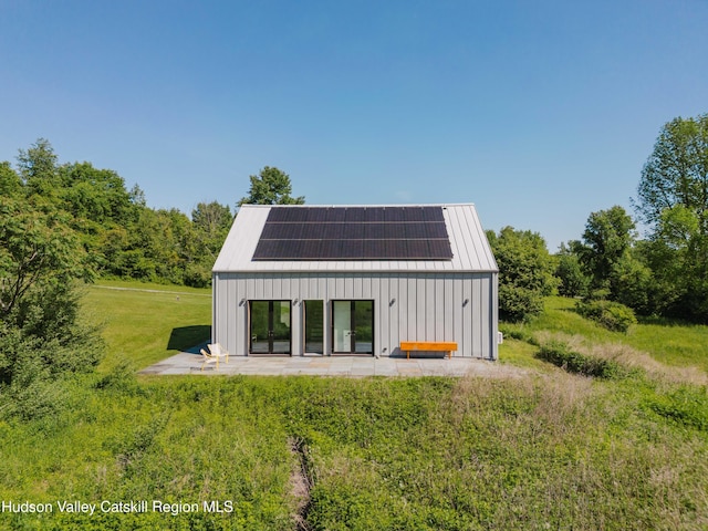 1114 County Route 3, Ancram, NY 12502 - view of outbuilding with solar panels