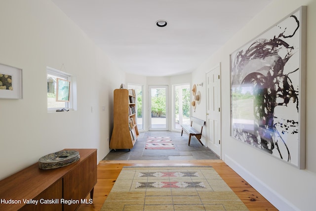 1114 County Route 3, Ancram, NY 12502 - entrance foyer with light wood finished floors