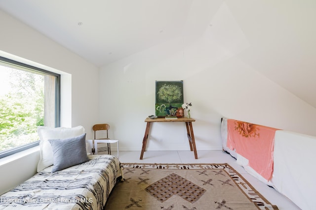 1114 County Route 3, Ancram, NY 12502 - bedroom featuring vaulted ceiling