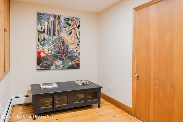 1114 County Route 3, Ancram, NY 12502 - corridor with wood finished floors and baseboards