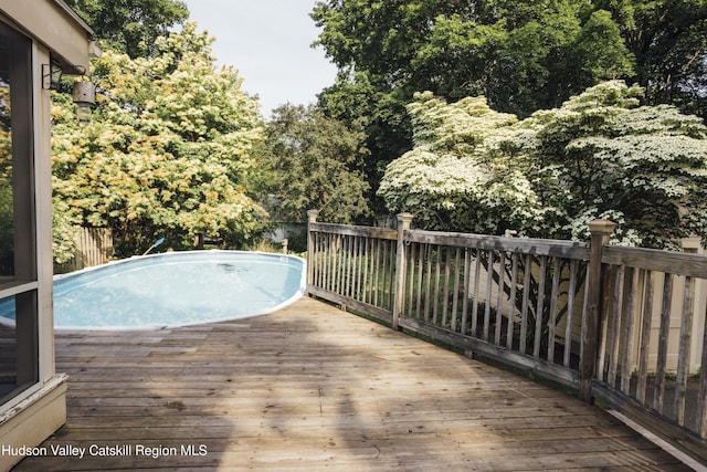 50 Payn Ave, Chatham, NY 12037 - view of wooden terrace