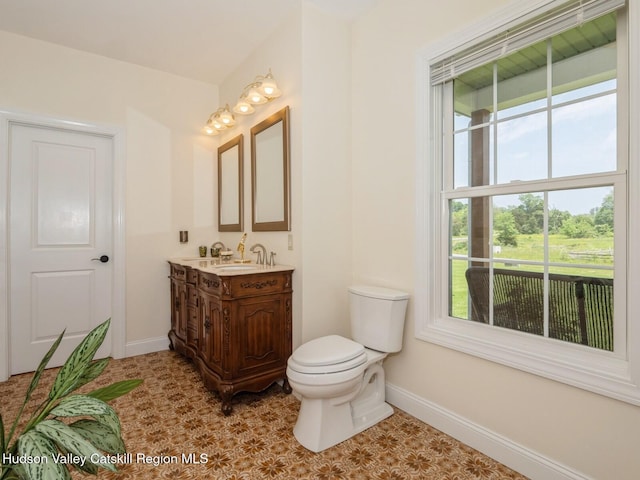 40 Bridle Path Ln, High Falls, NY 12440 - bathroom featuring vanity and healthy amount of natural light