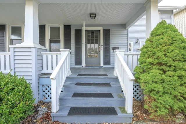 2 W Marie St, Hudson, NY 12534 - property entrance with a porch