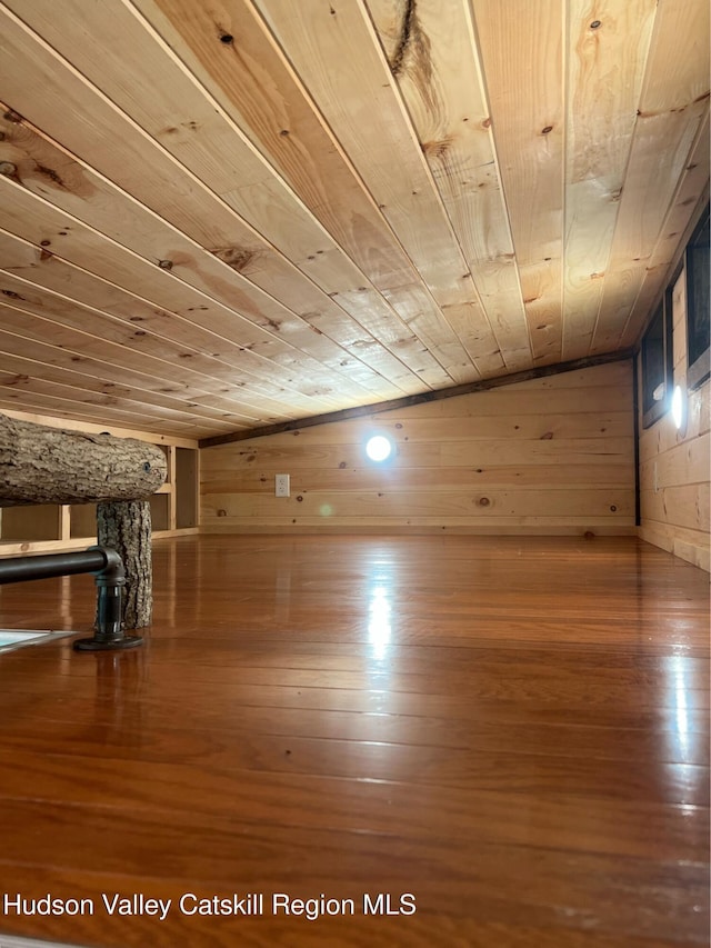 36 Rodney St, Kingston, NY 12401 - detailed view of wooden ceiling and wooden walls