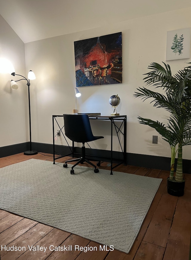 36 Rodney St, Kingston, NY 12401 - office with hardwood / wood-style floors