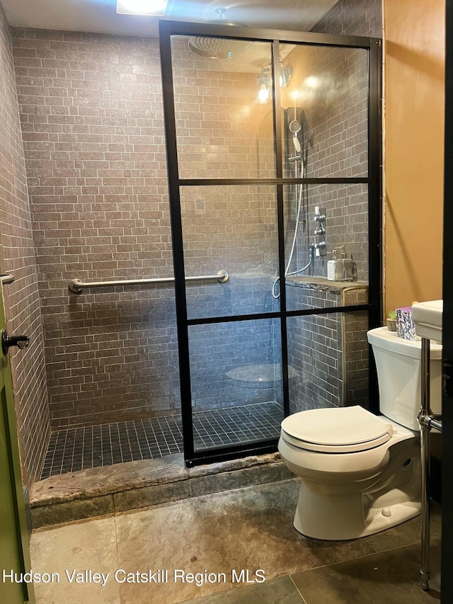 36 Rodney St, Kingston, NY 12401 - bathroom featuring toilet and a stall shower