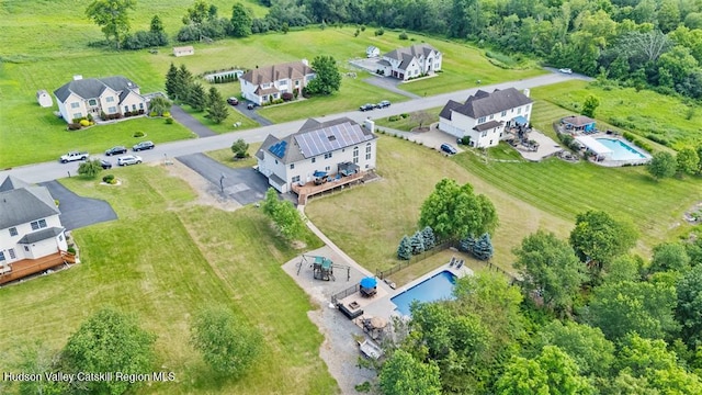 10 Sutton Ln, Goshen, NY 10924 - aerial view of a pool area