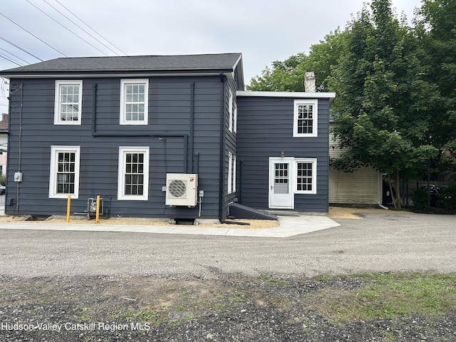 42 Ulster Ave, Saugerties, NY 12477 - back of house with a chimney