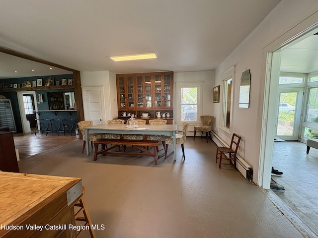 3766 US Route 9, Hudson, NY 12534 - dining area featuring a baseboard radiator