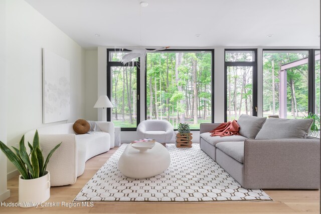 8 Accurso Rd, Saugerties, NY 12477 - living area with wood finished floors
