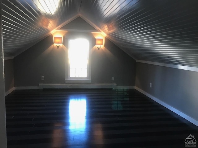 11293 Rte 32, Greenville, NY 12083 - bonus room featuring vaulted ceiling, wood finished floors, and baseboard heating