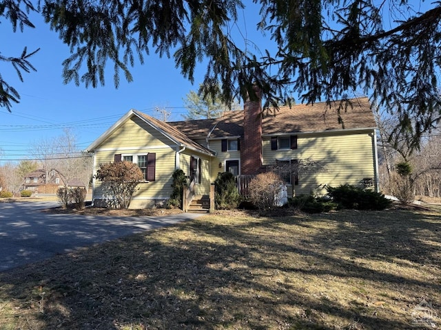 11293 Rte 32, Greenville, NY 12083 - view of front facade with a chimney