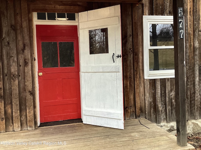 view of entrance to property