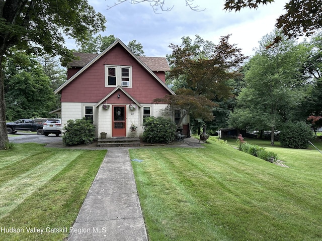 22 Hill St, Napanoch, NY 12458 - bungalow with a front yard