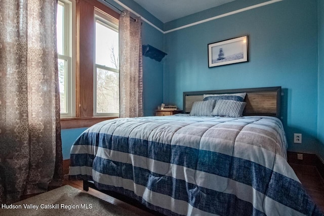 22 Hill St, Napanoch, NY 12458 - bedroom with wood finished floors