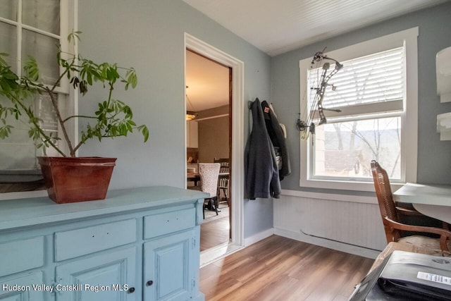 22 Hill St, Napanoch, NY 12458 - dining room with light wood-style floors