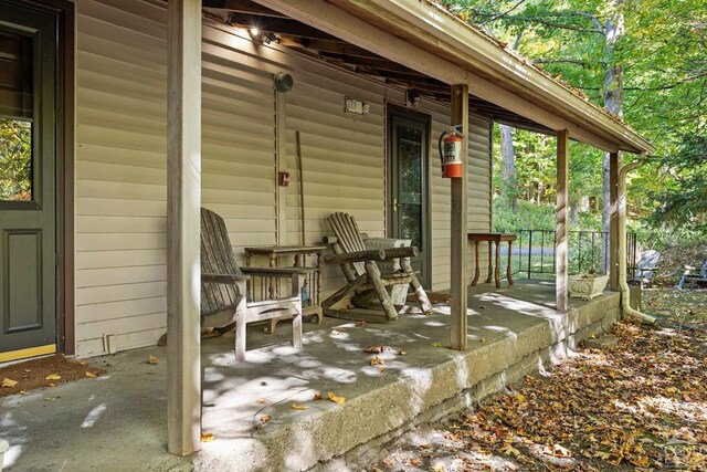7951 State Route 22, Copake, NY 12516 - view of patio / terrace with a porch