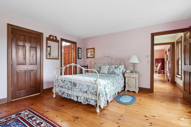 2205 County Route 5, Canaan, NY 12029 - bedroom featuring light wood-style flooring and baseboards