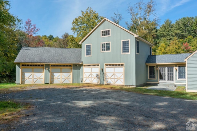 2205 County Route 5, Canaan, NY 12029 - garage with driveway